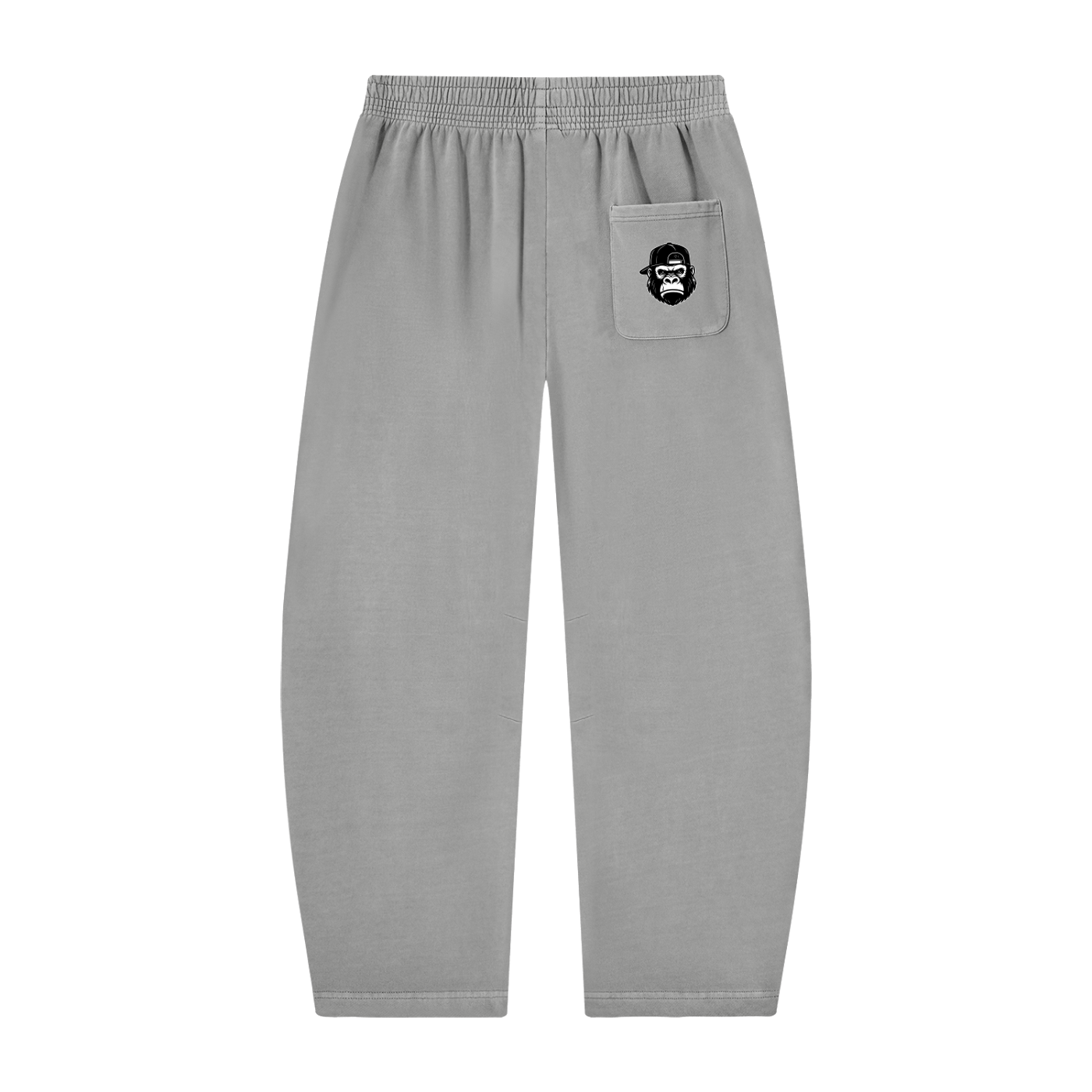 Vintage Washed Barrel Leg Sweatpants