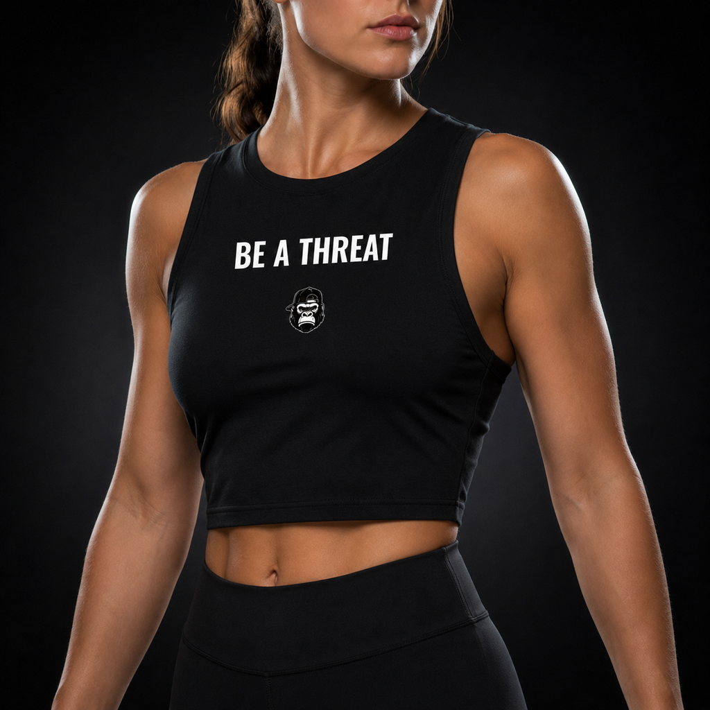 Women's Tight Crewneck Crop Tank Top