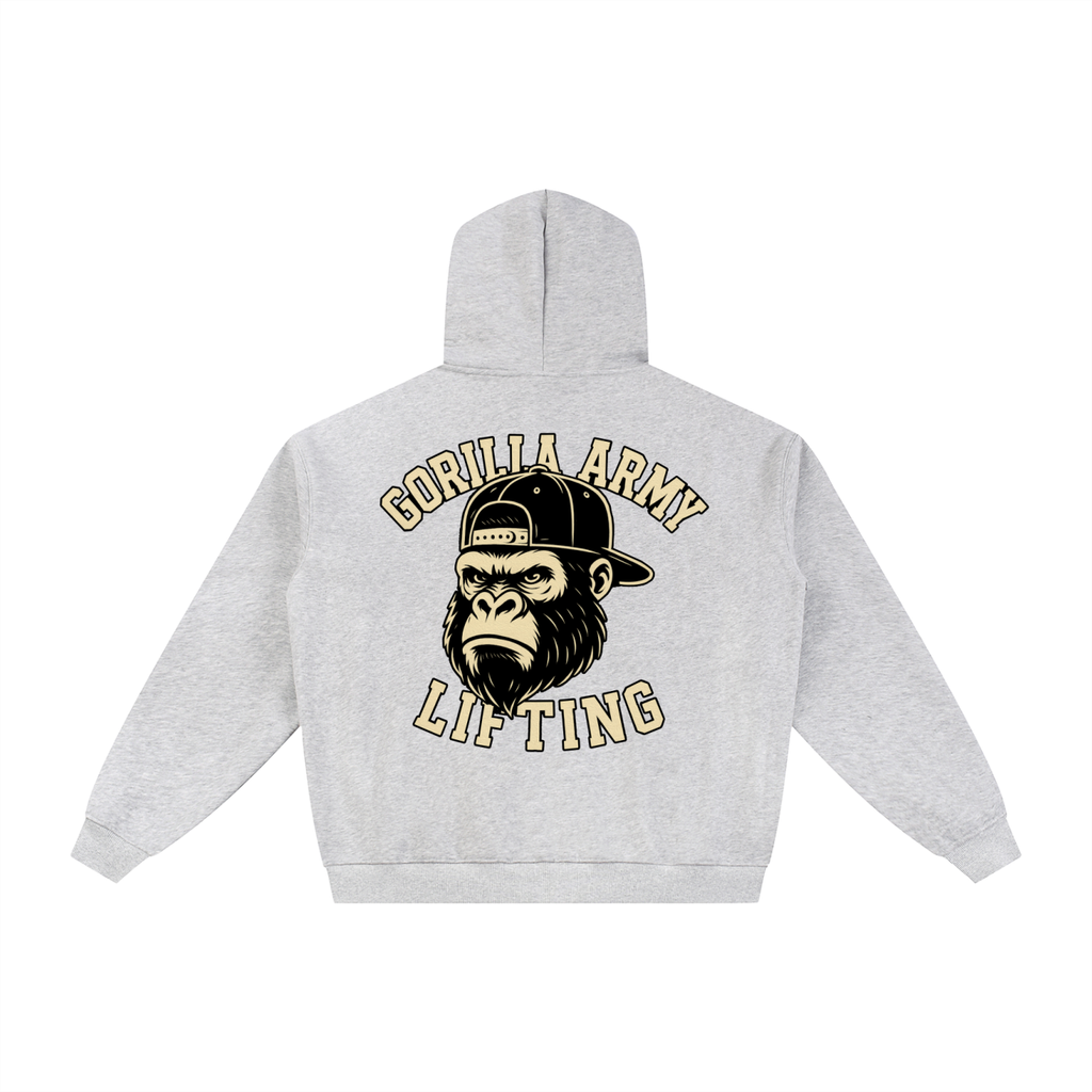 Essential Fleece Zip-Through Hoodie