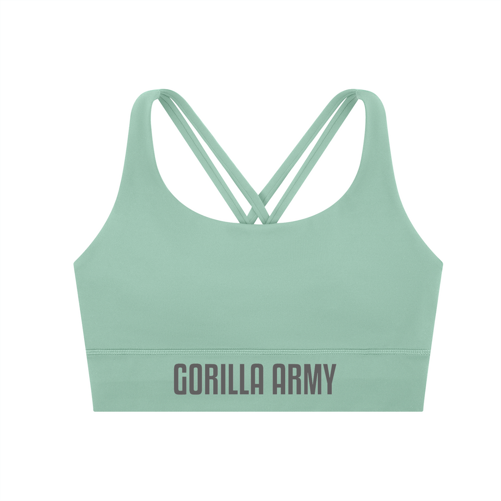 Strappy Criss-Cross Sports Bra