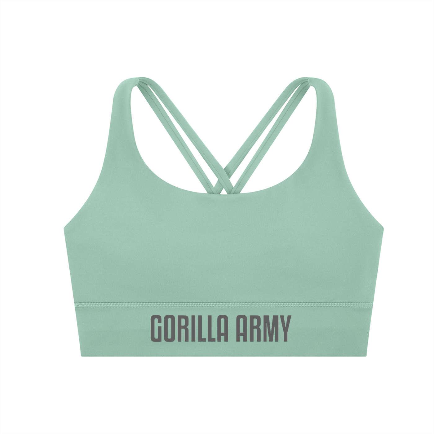 Strappy Criss-Cross Sports Bra