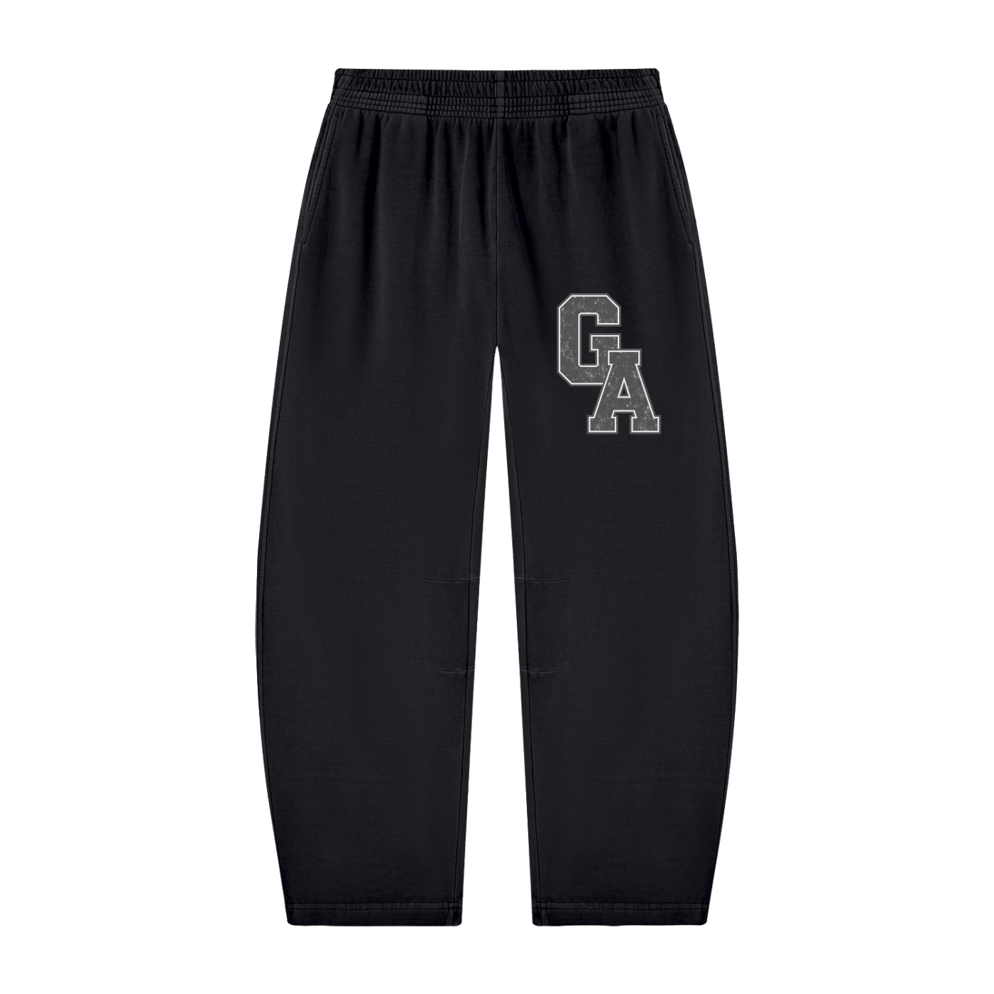 Vintage Washed Barrel Leg Sweatpants