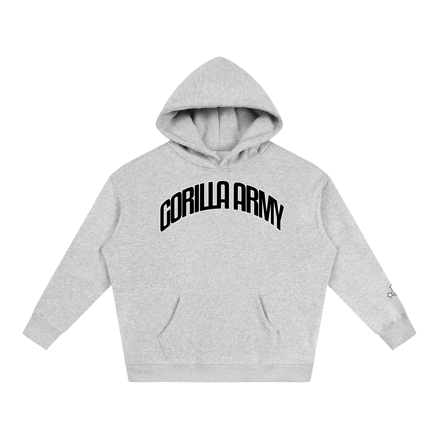 Hustle Oversize Fleeced Hoodie