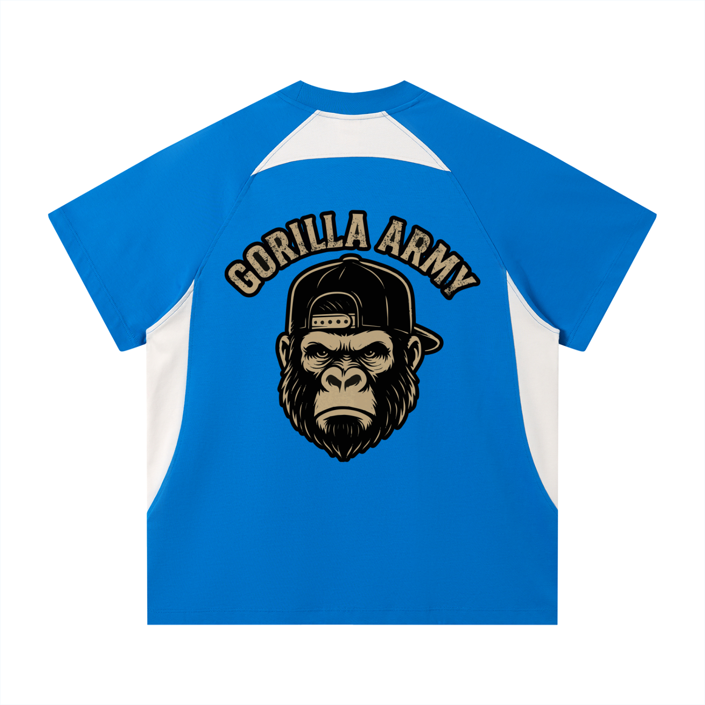 Back Print Gorilla Army Performance T-Shirt