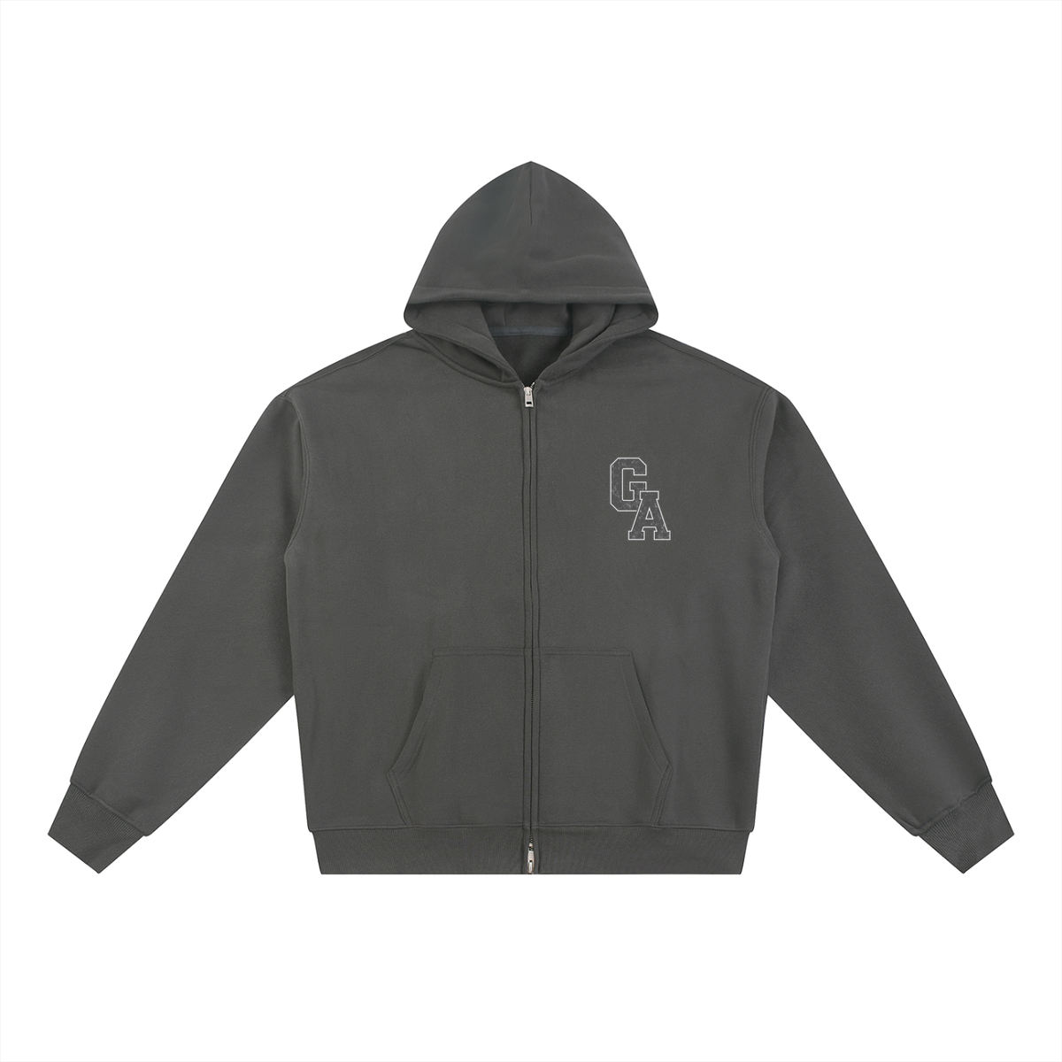 Essential Fleece Zip-Through Hoodie