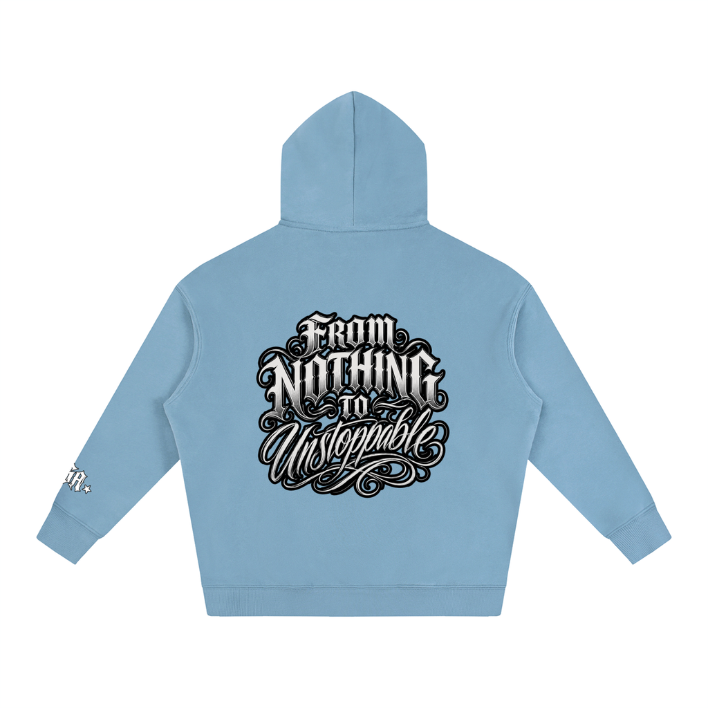 Hustle Oversize Fleeced Hoodie