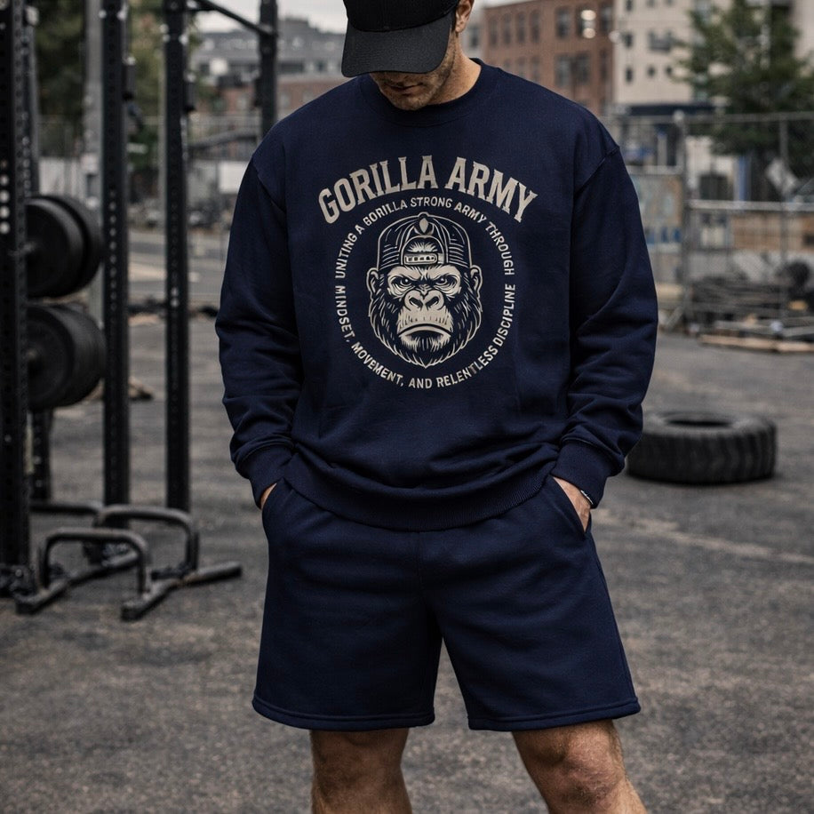 GA Unisex organic oversized sweatshirt