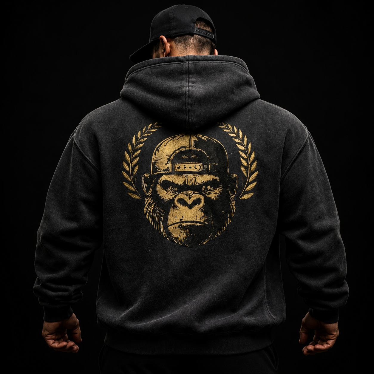 Loyalty Vintage Washed Frayed Fleece Hoodie