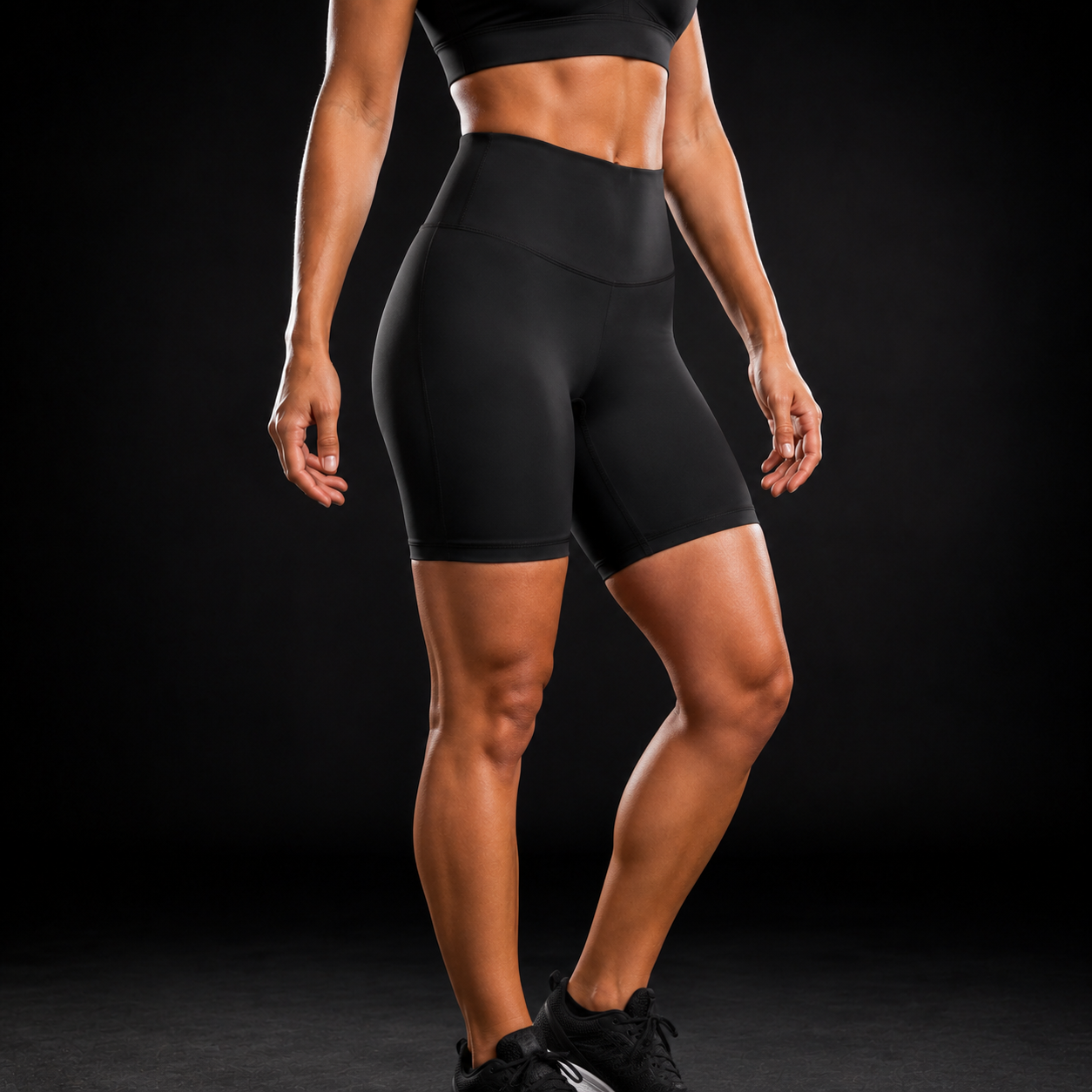 Women's High-Waisted Biker Shorts