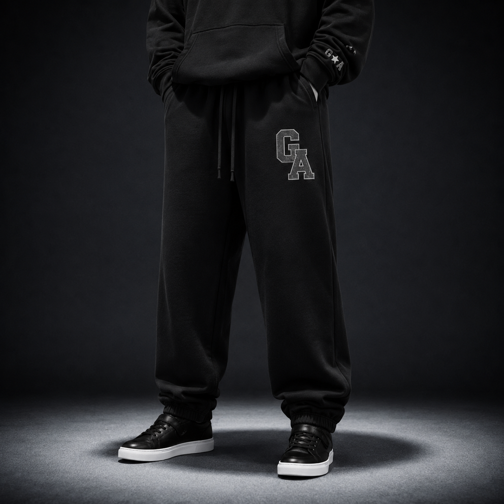 GA Unisex Loose Fit Tapered Joggers