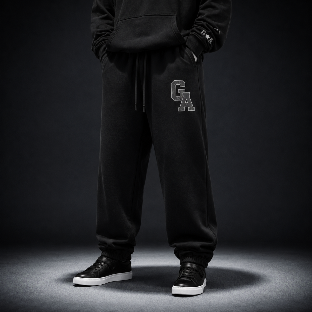 GA Unisex Loose Fit Tapered Joggers