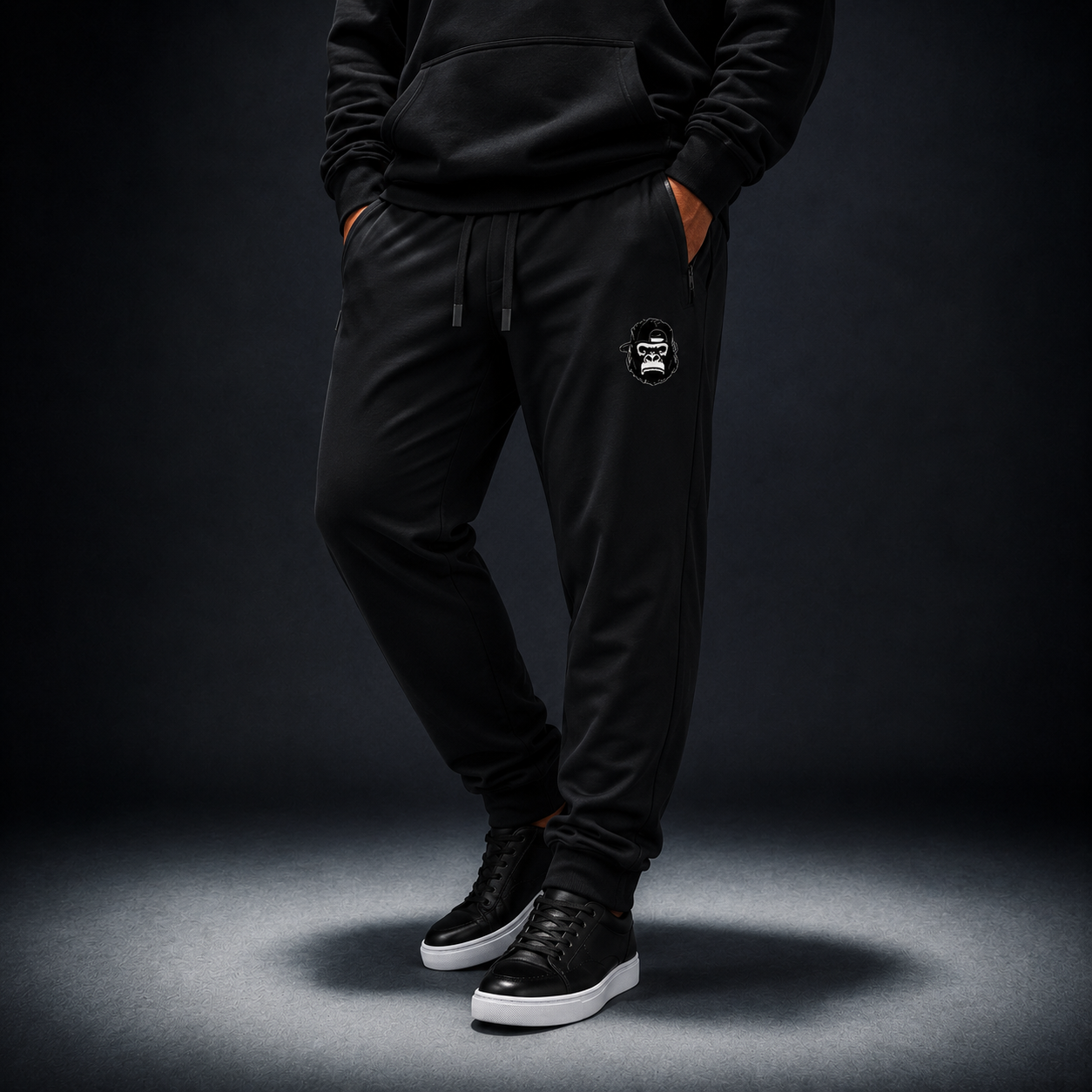 Unisex Lightweight Tapered Track Pants