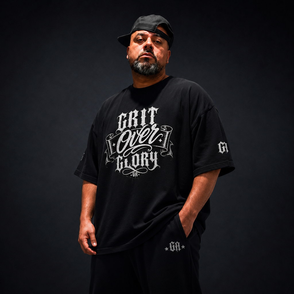 Grit Over Glory Oversized Tee