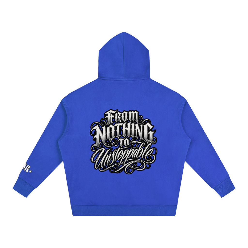 Hustle Oversize Fleeced Hoodie