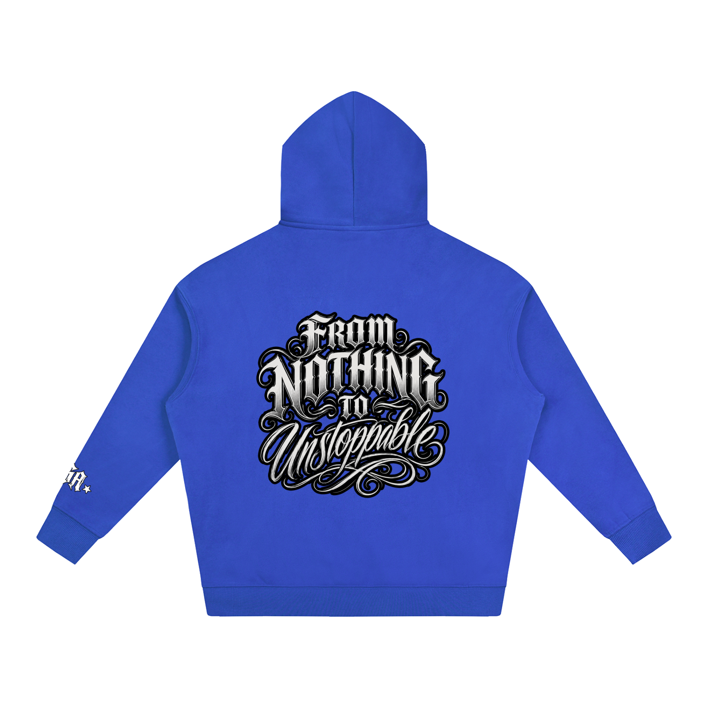 Hustle Oversize Fleeced Hoodie