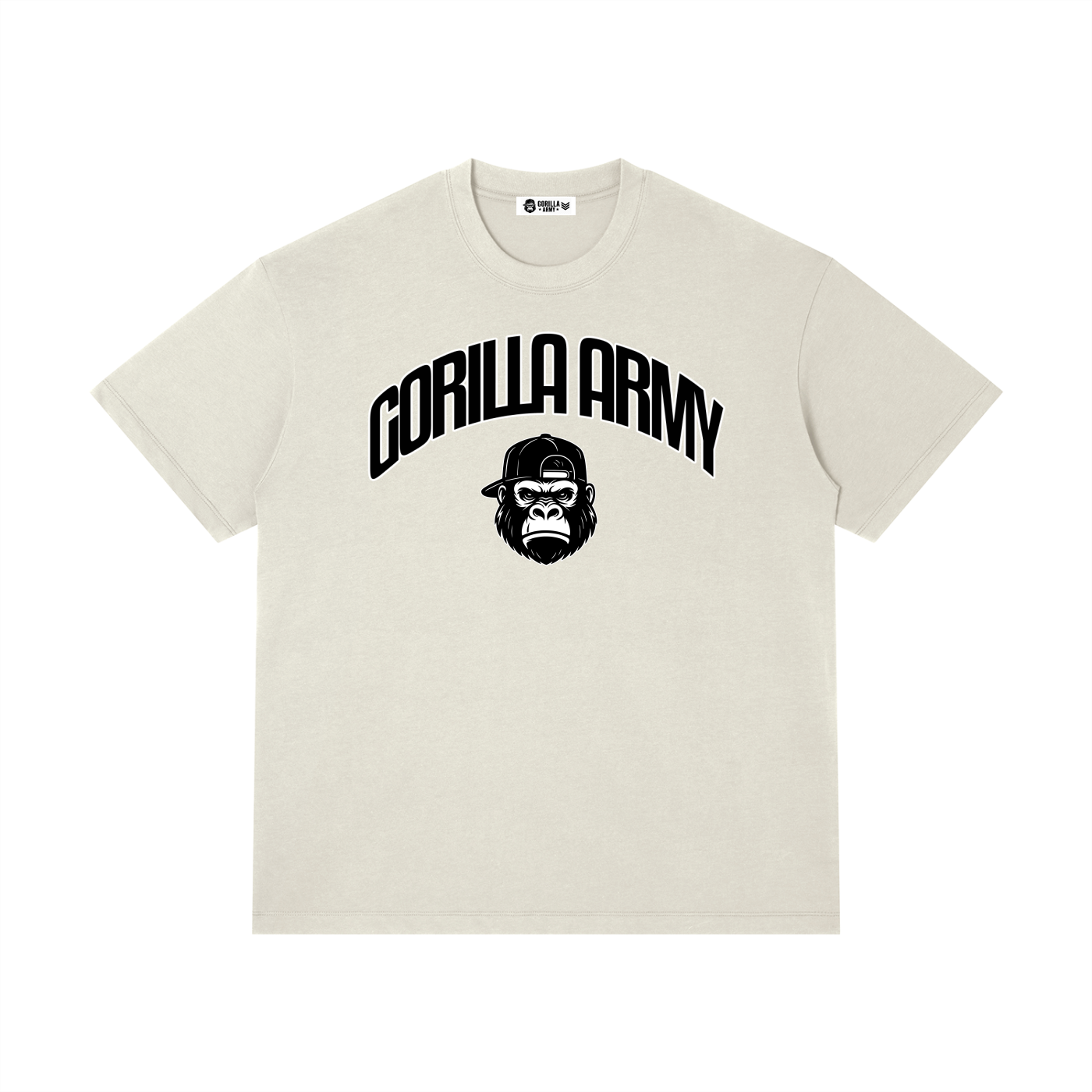 Gorilla Army Crewneck T-Shirt