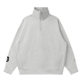 Quarter-Zip Drop Shoulder Sweatshirt