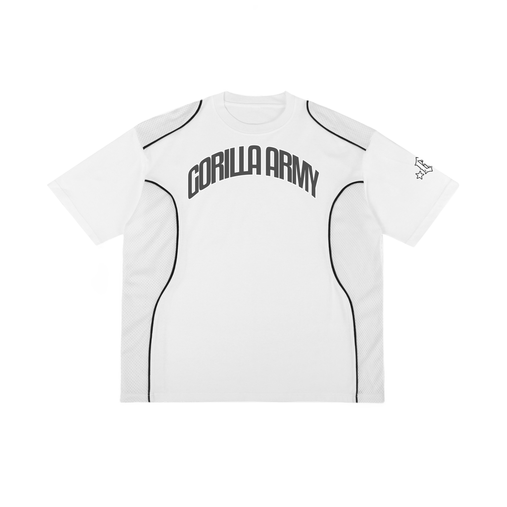 Contrast Piped Panel T-Shirt
