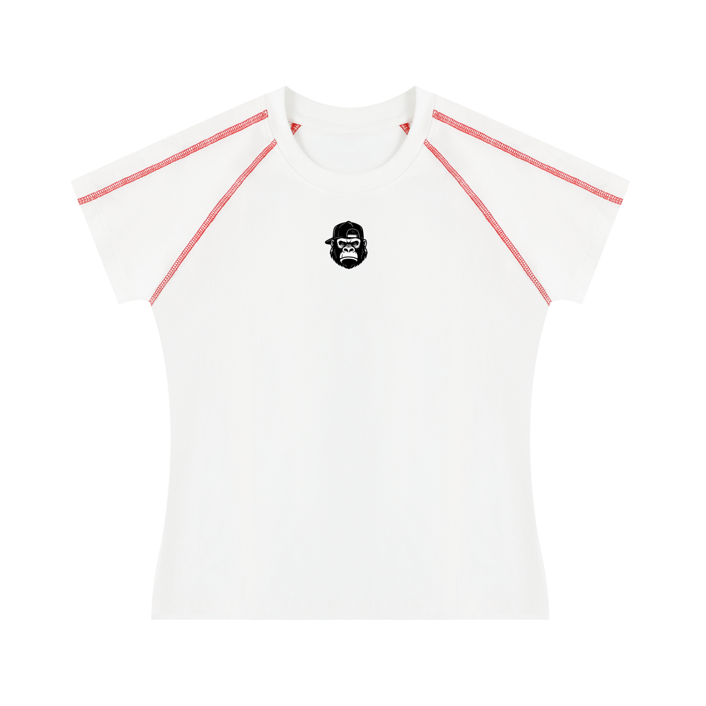 Women's Contrast Stitch Raglan T-Shirt
