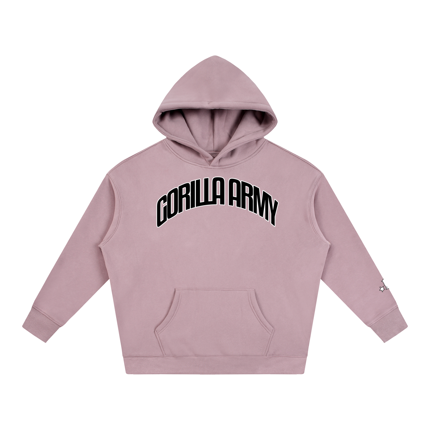 Hustle Oversize Fleeced Hoodie