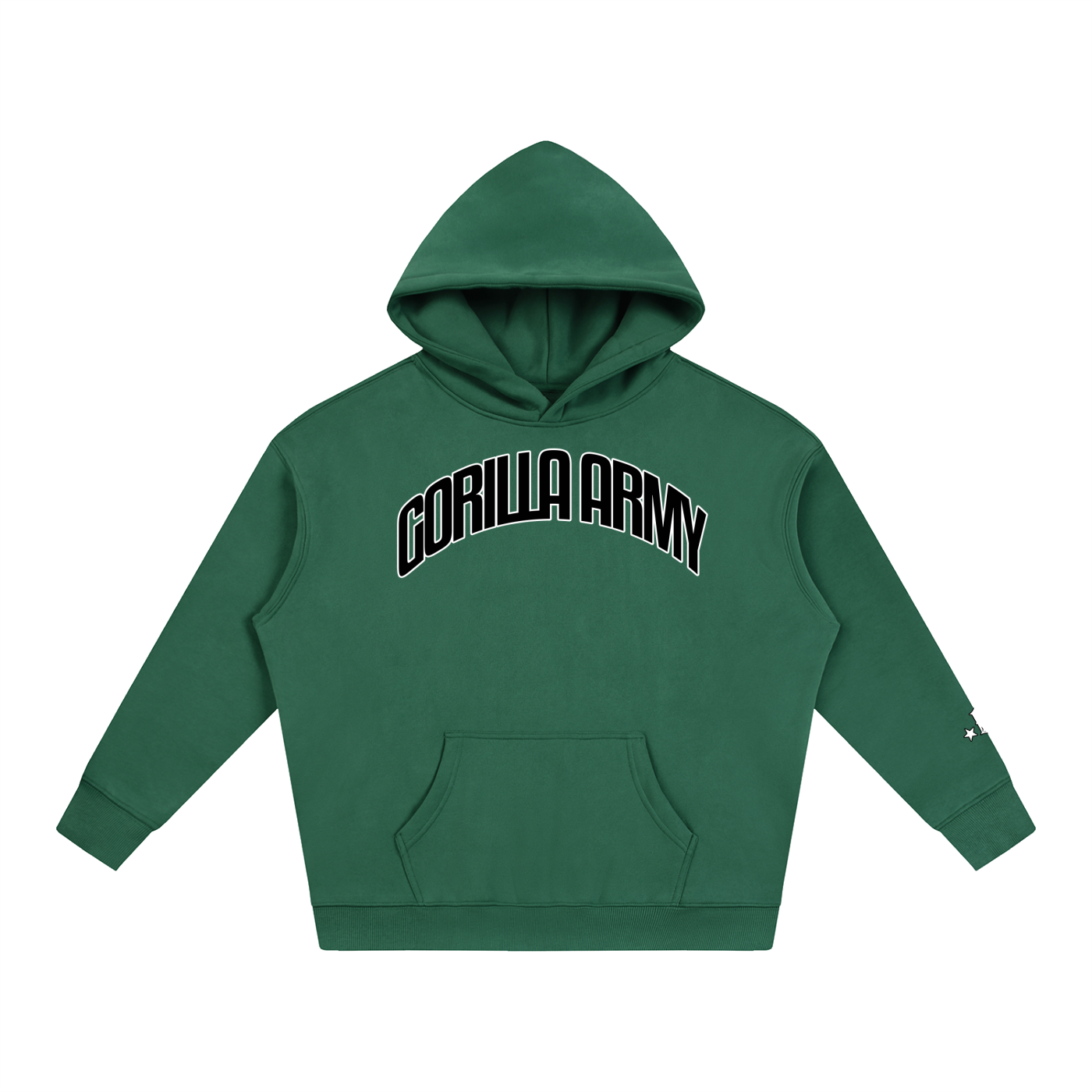 Hustle Oversize Fleeced Hoodie
