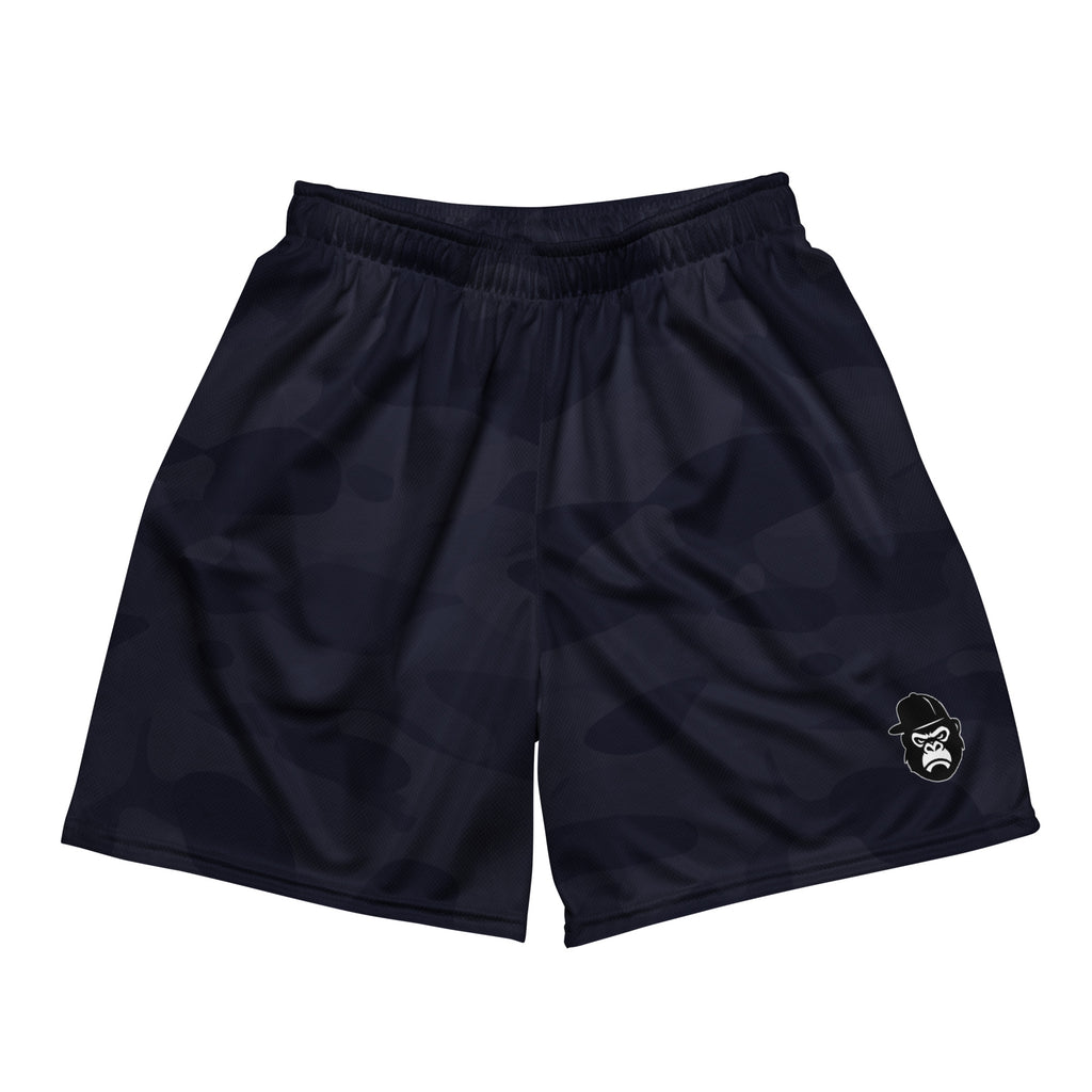 Blue Camo Unisex mesh shorts