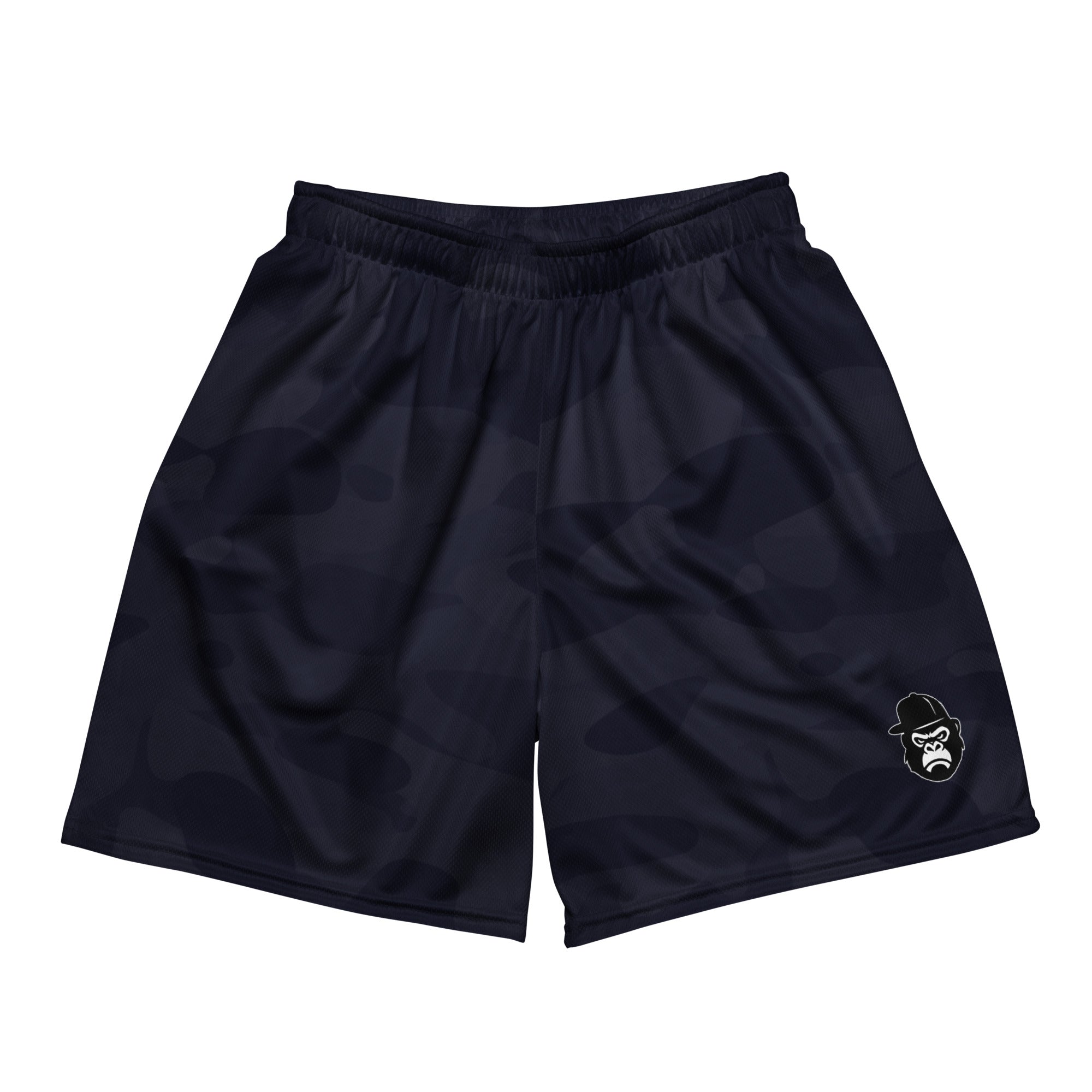 Blue Camo Unisex mesh shorts
