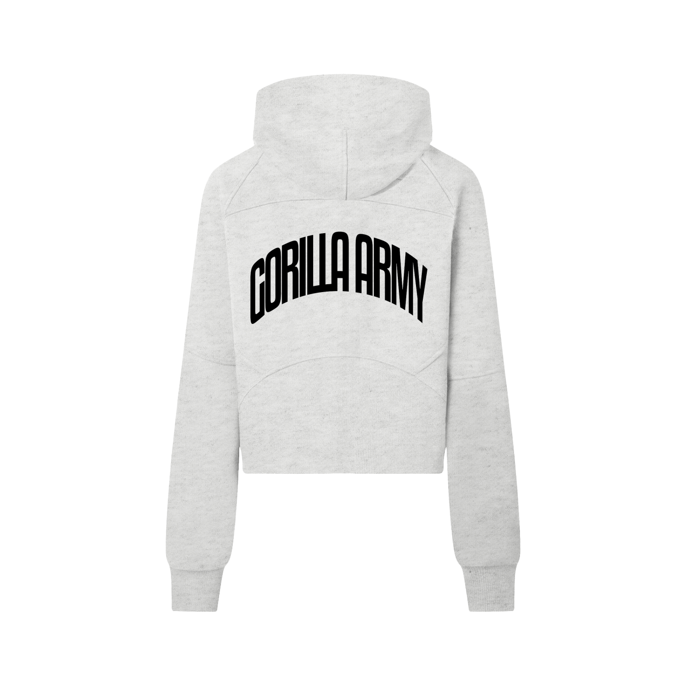 Cropped Half-Zip Hoodie