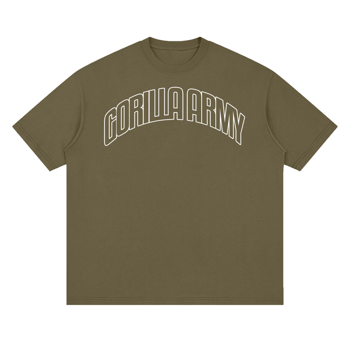 Whiteline Loose Drop Shoulder T-Shirt