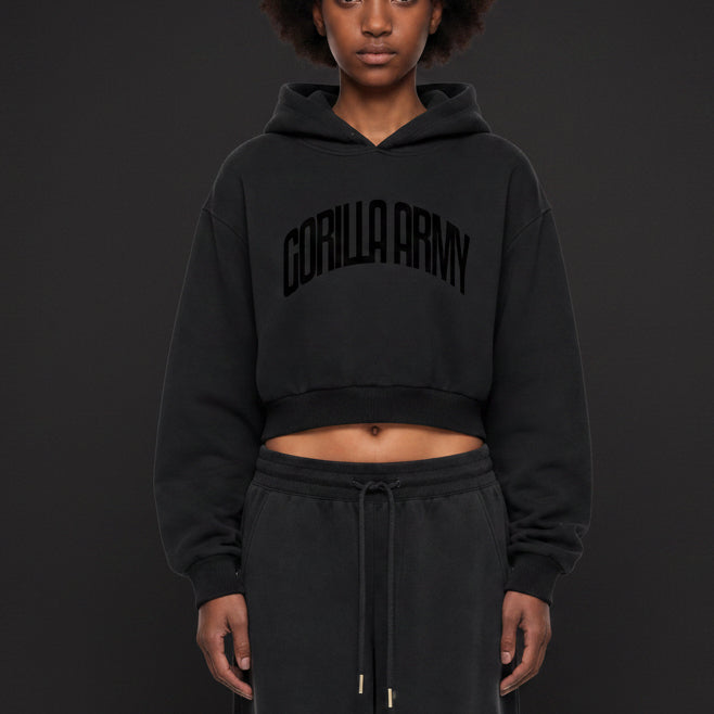 Essential Cropped Hoodie