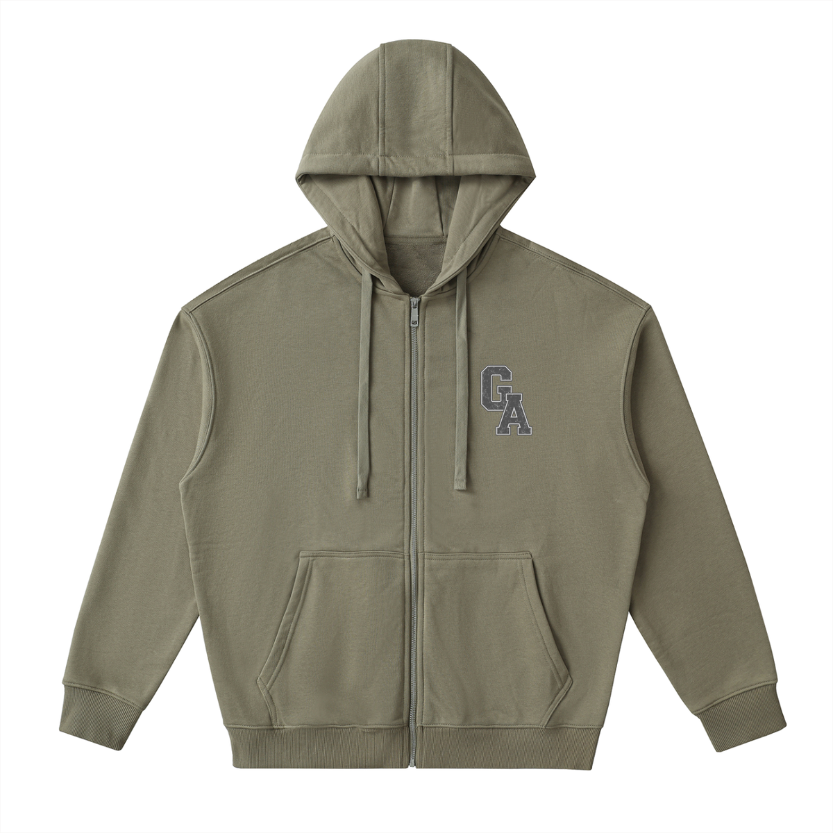Apex Crest Zip Up Hoodie