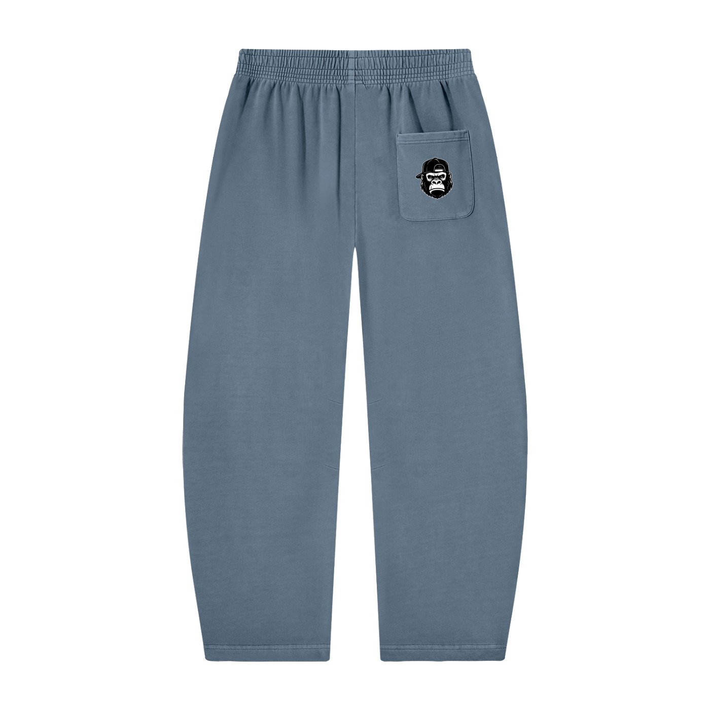 Vintage Washed Barrel Leg Sweatpants