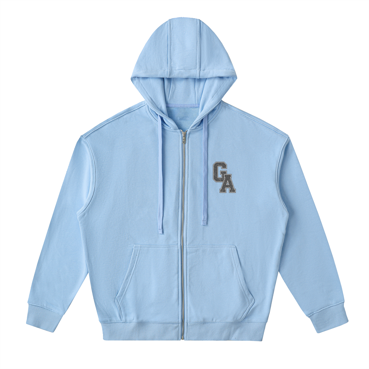 Apex Crest Zip Up Hoodie