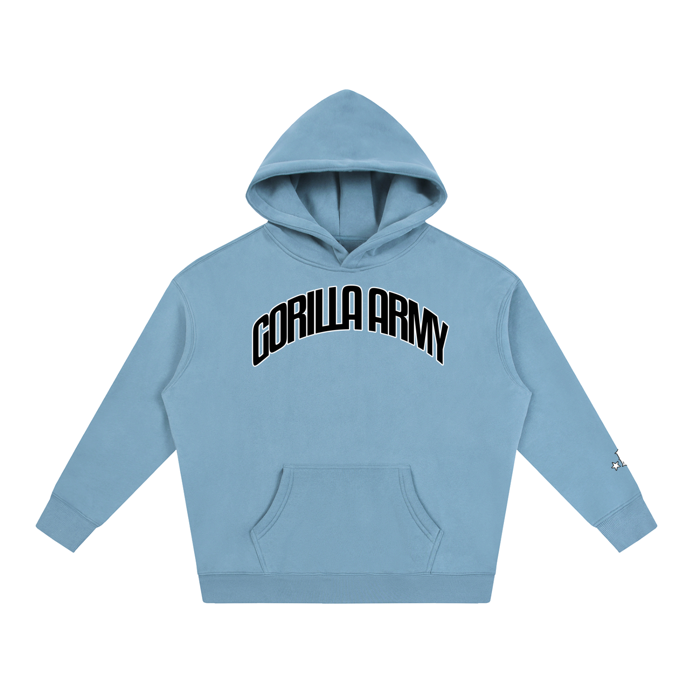 Hustle Oversize Fleeced Hoodie