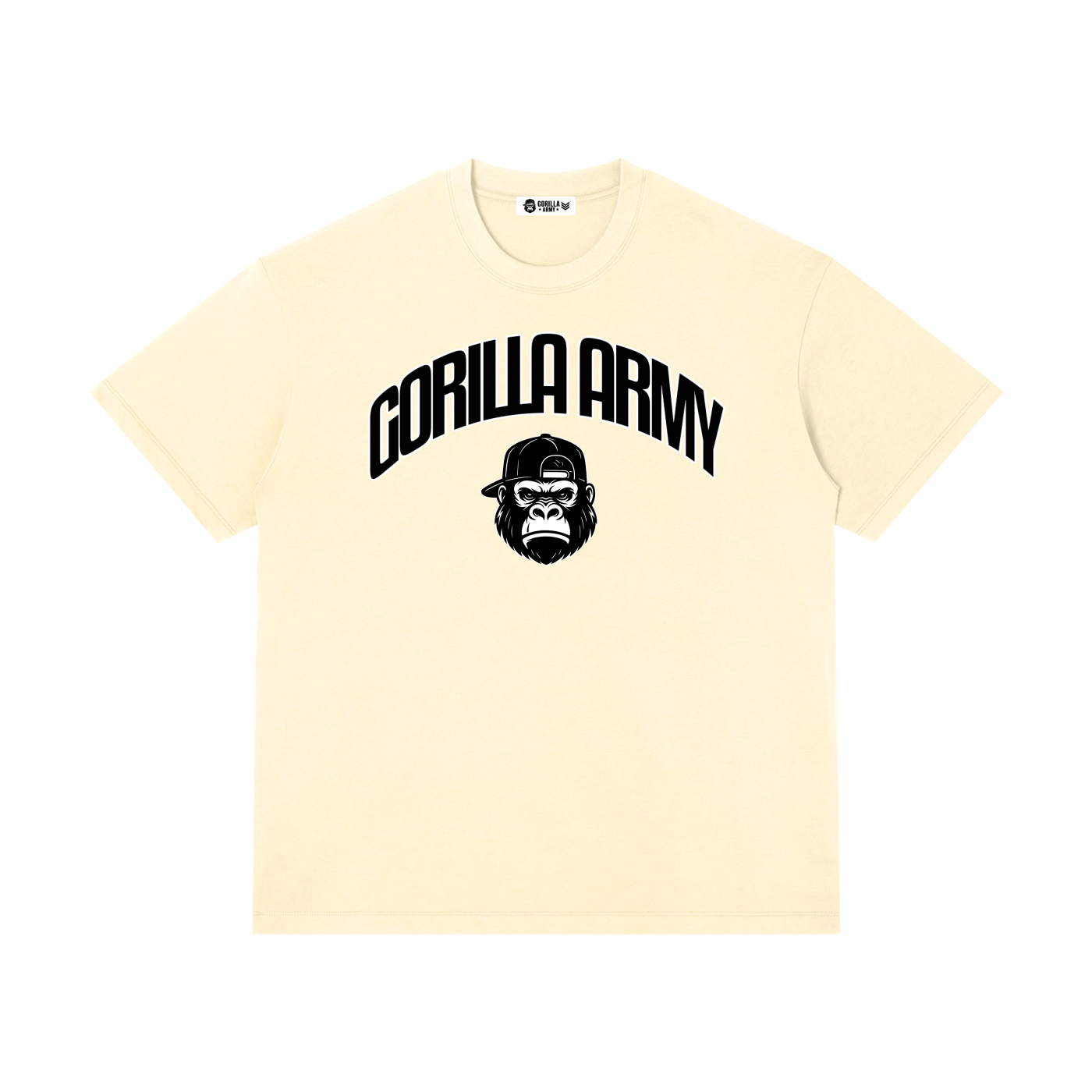 Gorilla Army Crewneck T-Shirt