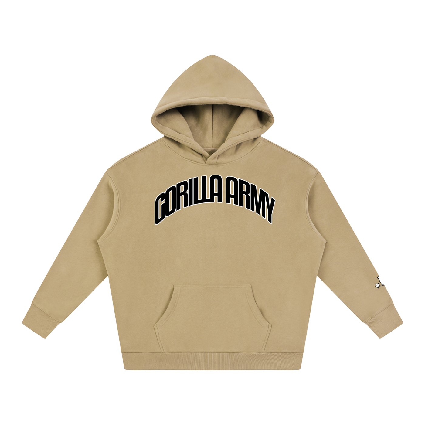 Hustle Oversize Fleeced Hoodie