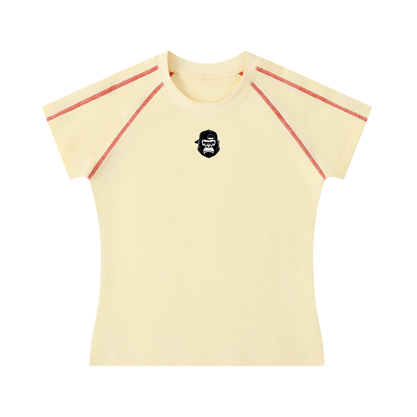 Women's Contrast Stitch Raglan T-Shirt
