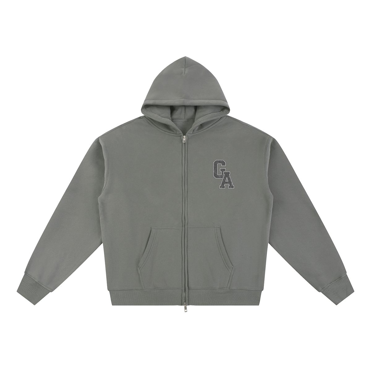 Essential Fleece Zip-Through Hoodie