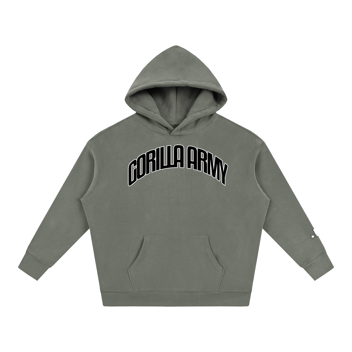 Hustle Oversize Fleeced Hoodie