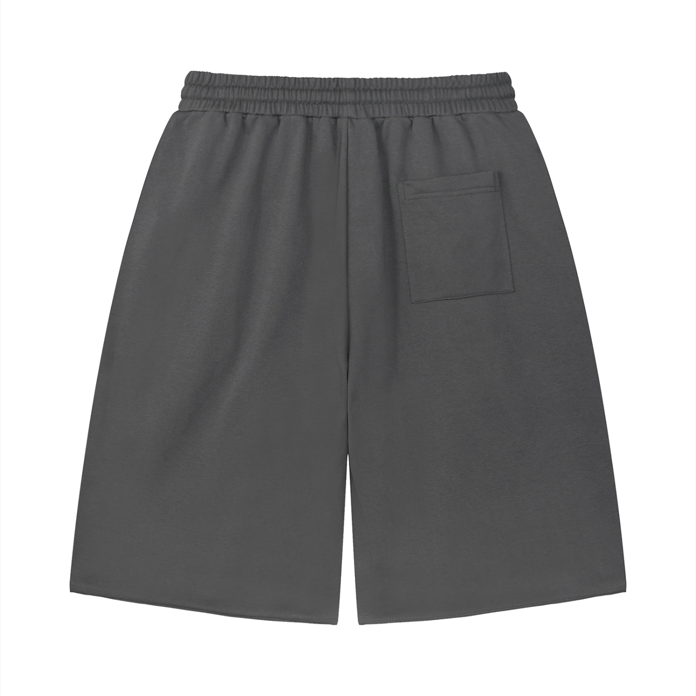 Unisex Loose Raw Edge Shorts