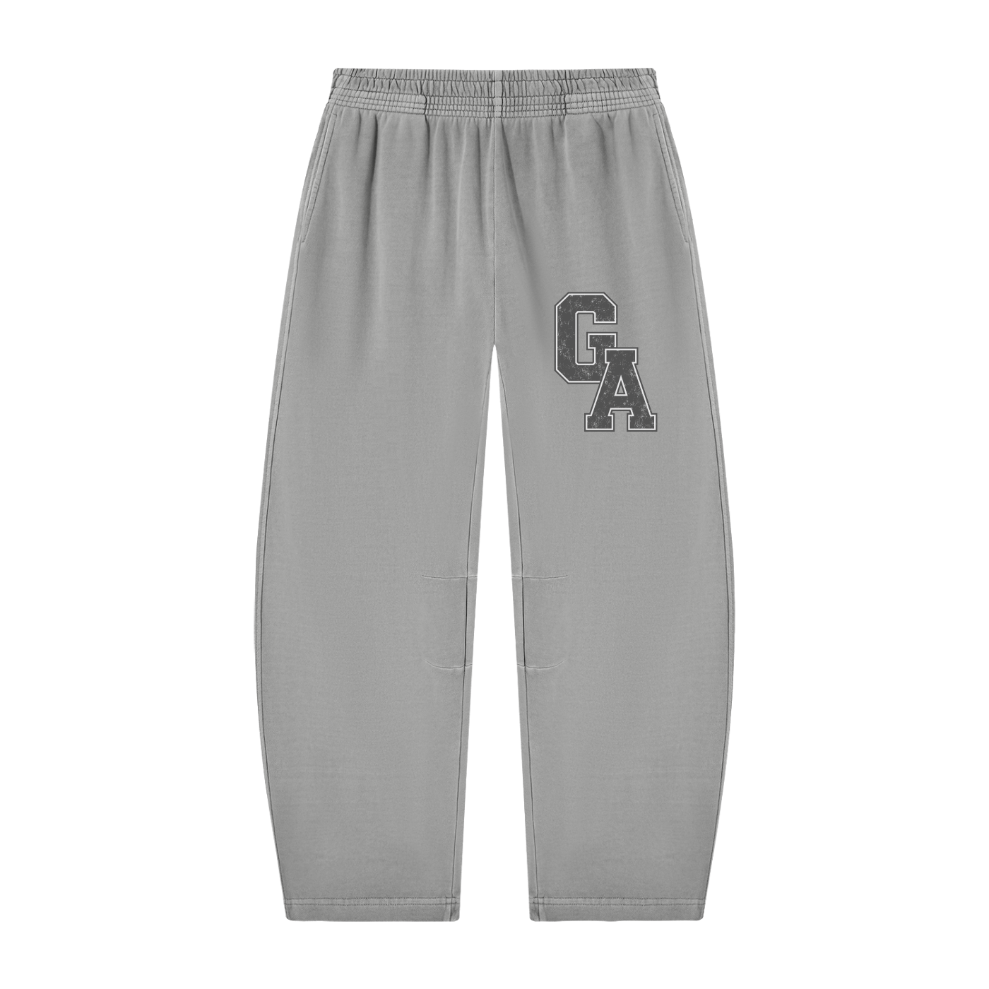 Vintage Washed Barrel Leg Sweatpants