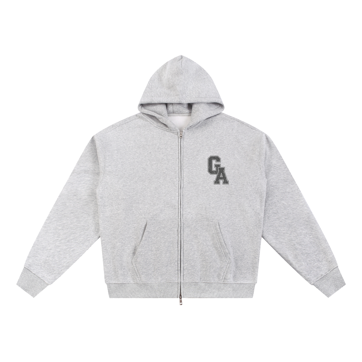 Essential Fleece Zip-Through Hoodie