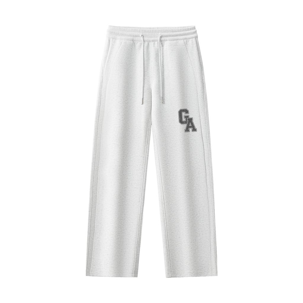 Essential Drawstring Straight-Leg Sweatpants