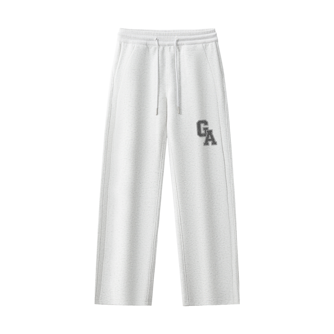 Essential Drawstring Straight-Leg Sweatpants