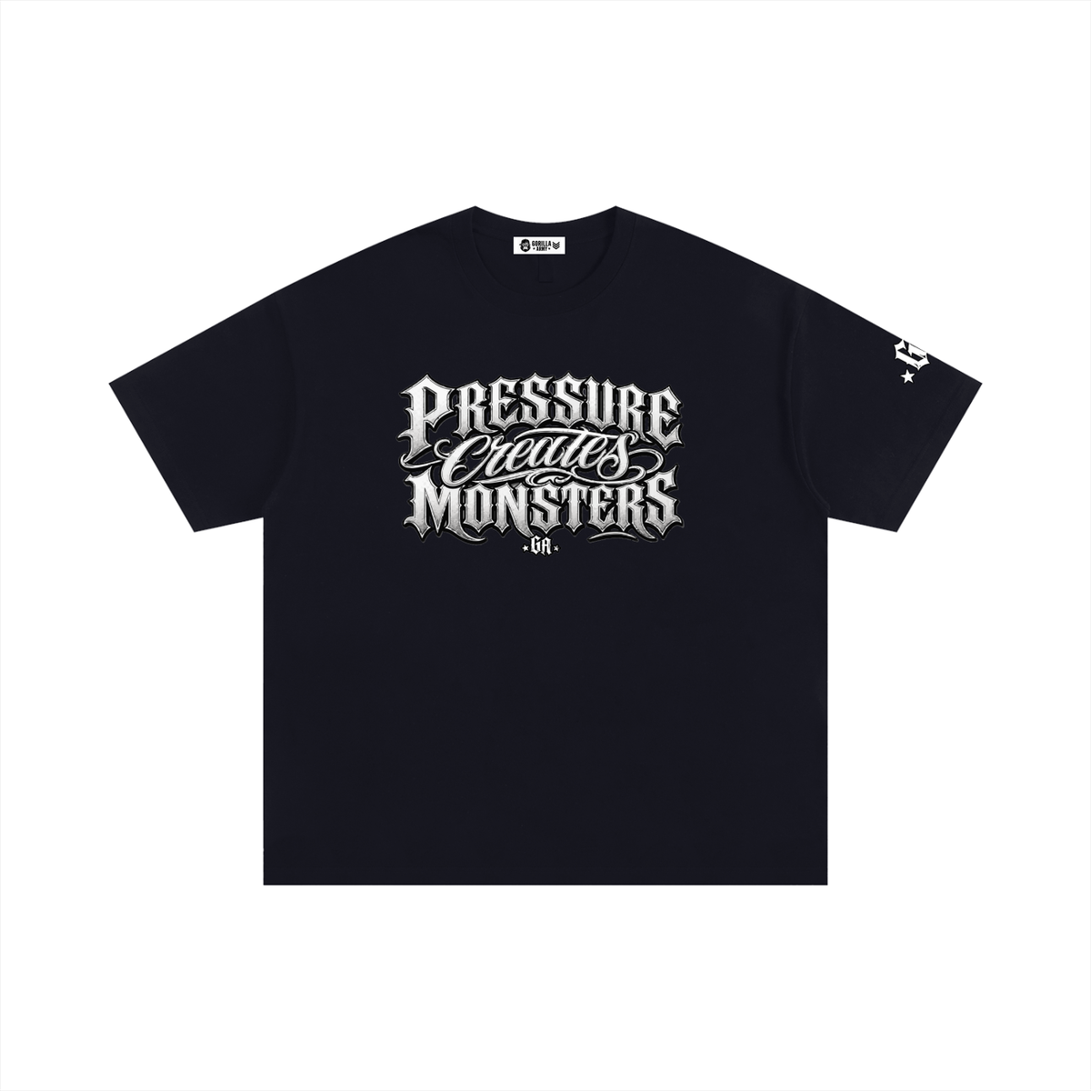 Pressure Creates Monsters Oversized Tee