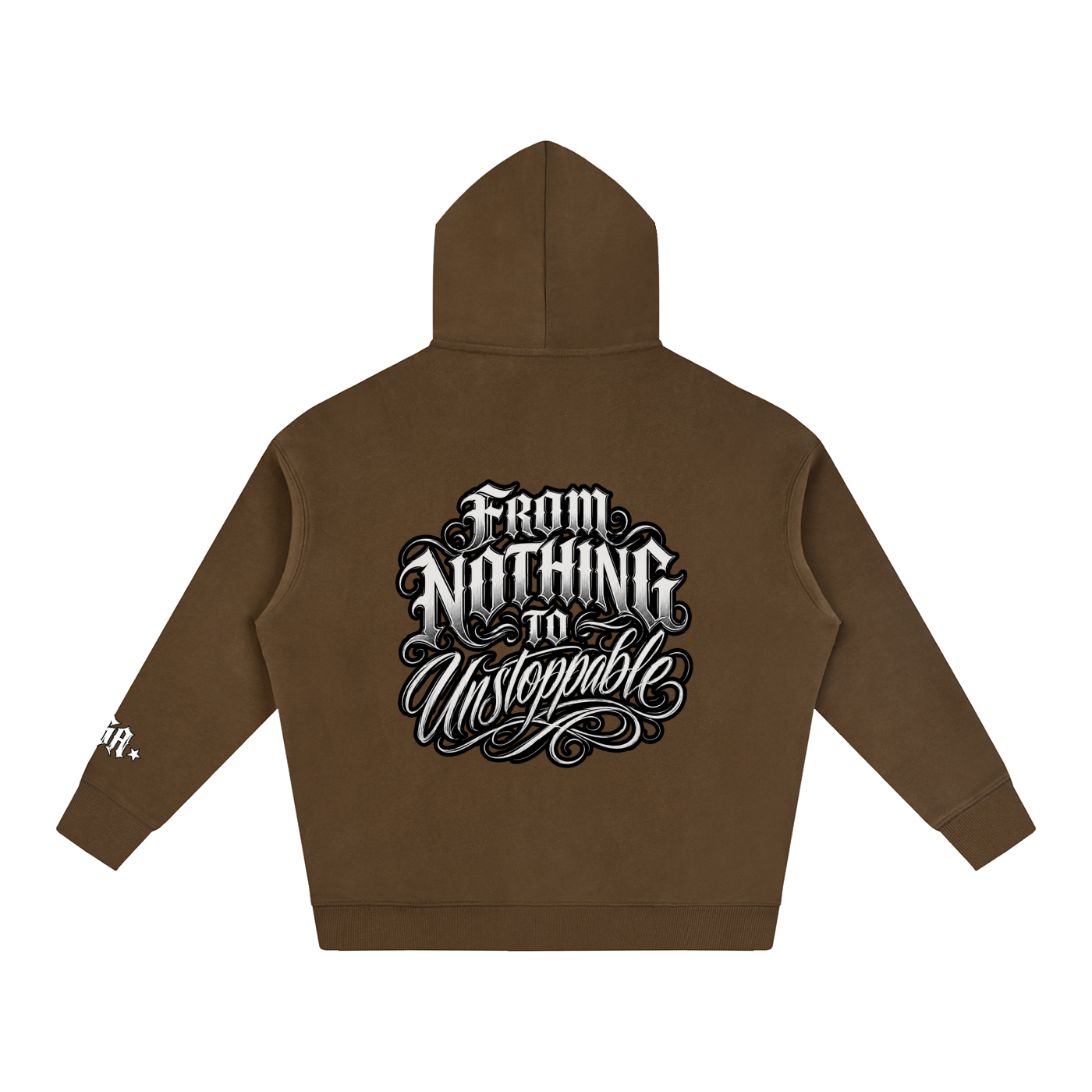 Hustle Oversize Fleeced Hoodie
