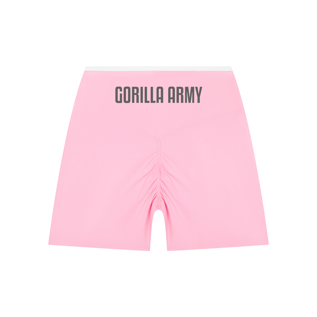 Women’s High Rise Color Block Yoga Shorts