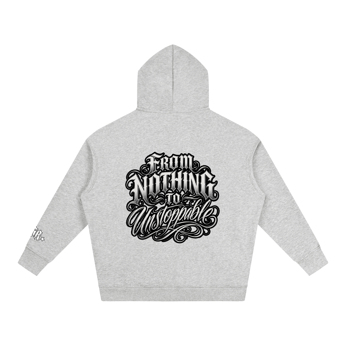 Hustle Oversize Fleeced Hoodie