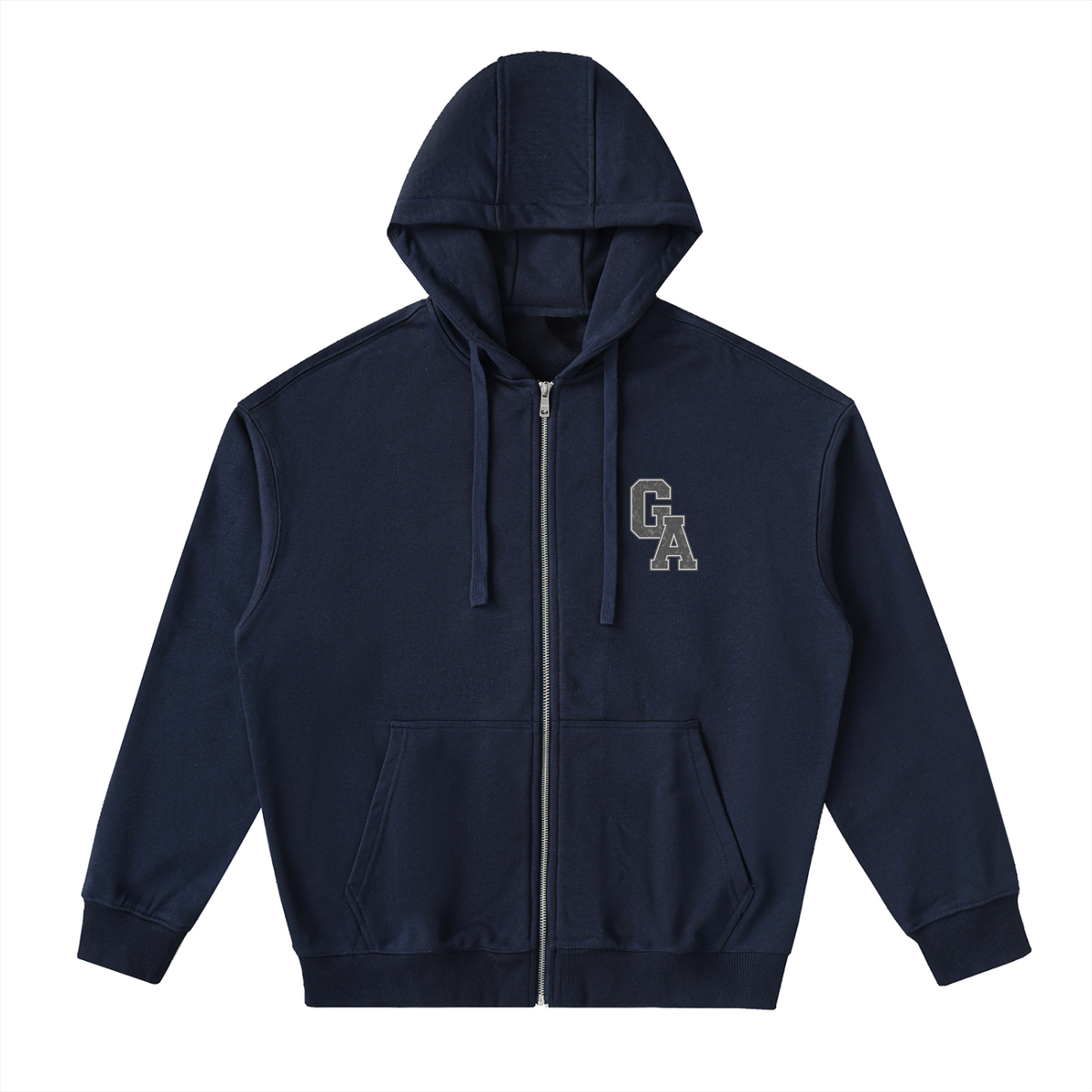 Apex Crest Zip Up Hoodie