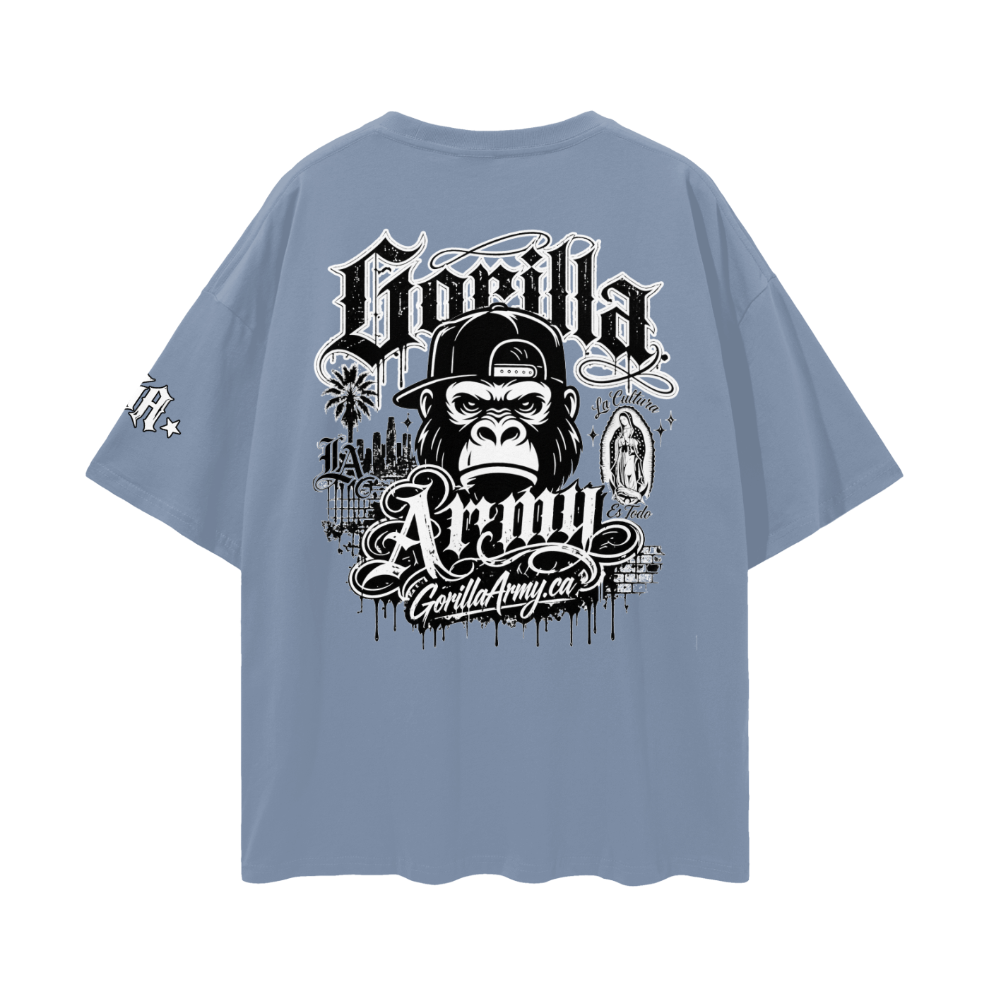 Streetwear Loose Drop Shoulder T-Shirt